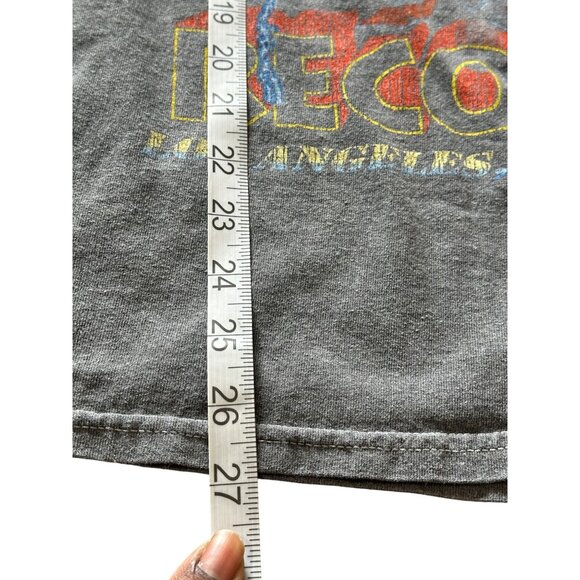 DEATH ROW RECORDS Graphic Cotton Tee Shirt Washed Faded Size M - Picture 5 of 7